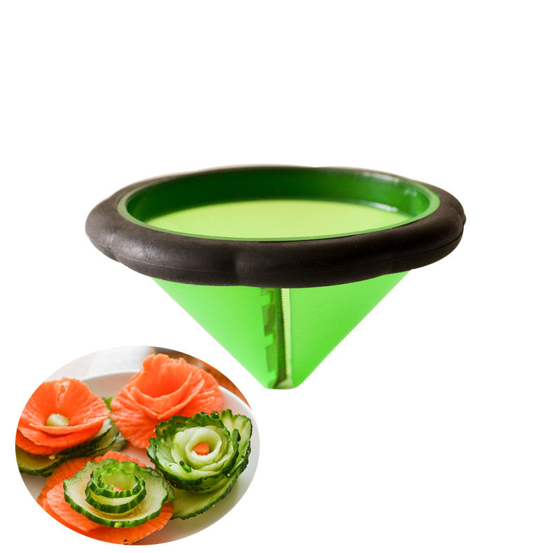 Kingwise Hot Selling Kitchen Accessories Slicer Machine Multifunctional Handheld Spiralizer Stainless Steel Blade Safe Chopper