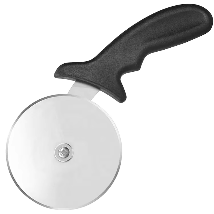 Kingwise Custom Stainless Steel Wheel Pizza Cutter Wholesale Pizza Tools for Pies Waffles Dough Cookies