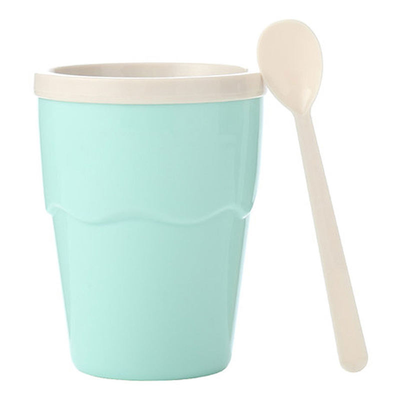 KINGWISE Custom Magic Cooling Slushy Maker Hot Plastic Frozen Slushie Cup for Ice Cream Tools