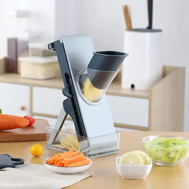 Kingwise Kitchen Product Press Type Meat Vegetable Chopper Cutting Kitchen Mandoline Slicer