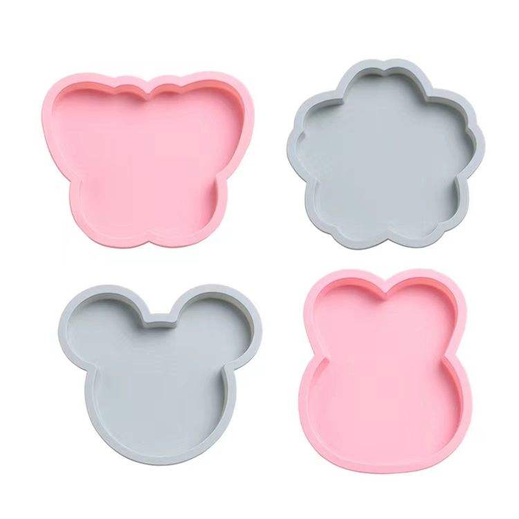 Kingwise Manufacturer's Hot Selling Silicone Cookie and Cake Mold Set Excellent Quality in Different Shapes