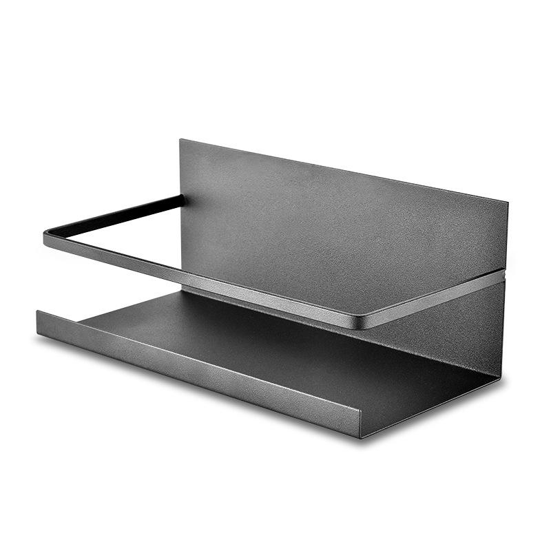 KINGWISE Multifunctional Metal Spice Storage Display Racks Refrigerator Magnet Wall Mounted Kitchen Food Storage Holders
