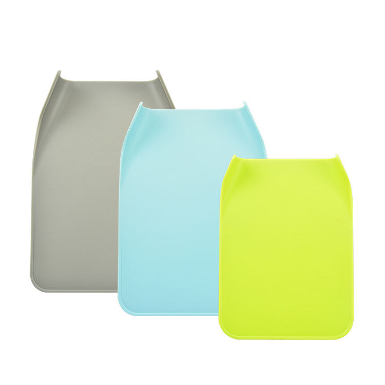 Kingwise Eco Friendly Products Kitchen Gadget Chopping Block Custom 3 Pieces Set Plastic Food Cutting Boards