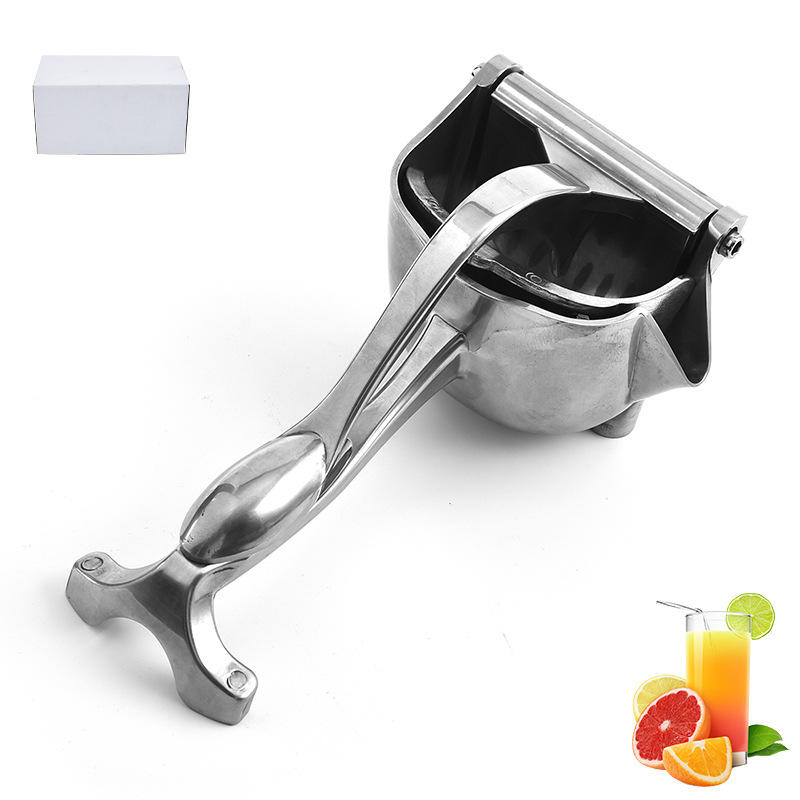Kingwise Premium Aluminum Alloy Hand Press Orange Juice Cirtus Lemon Squeezer Reamer Stainless Steel Manual Juicer Extractor