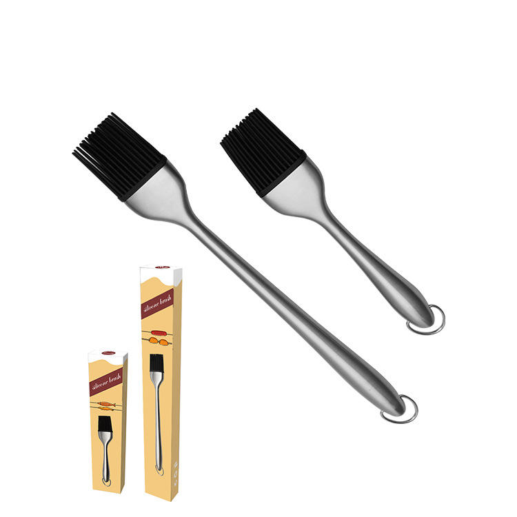 Kingwise Custom Eco-Friendly Silicone Pastry Brush BBQ Roast Accessories Cooking Oil Baking Tools Dishwasher Safe