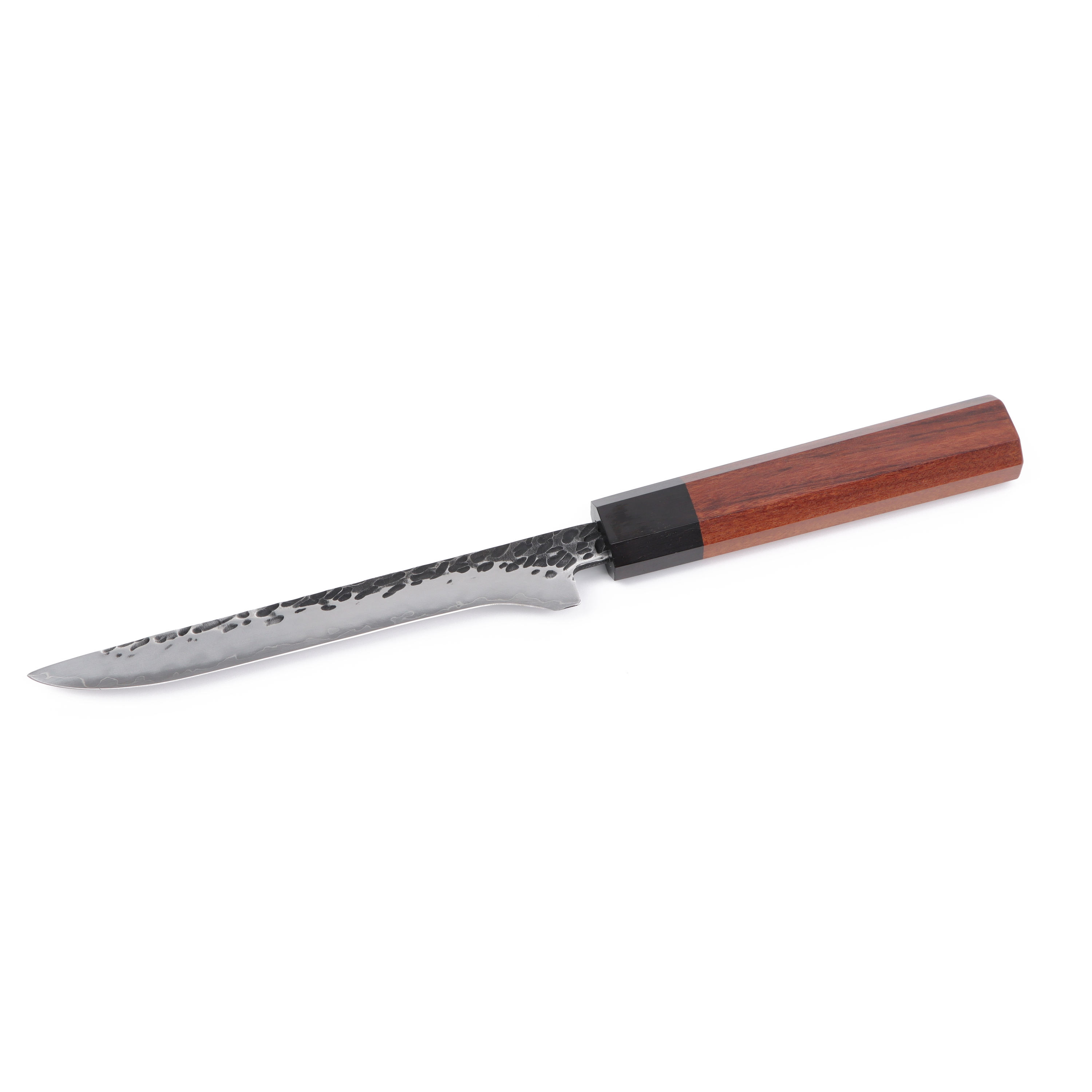 KINGWISE 6.5 Inch Stainless Steel Boning Knife Wood Eco-Friendly High Quality Kitchen Chef Knife Laser Pattern Cooking Tools