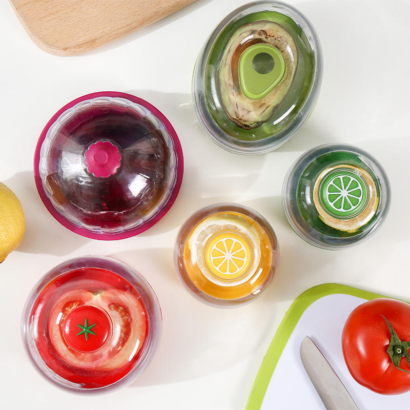 Kingwise Wholesale Fruit Vegetable Storage Box Refrigerator Fresh Fruit Portable PP Plastic Dishwasher Safe Kitchen Tools