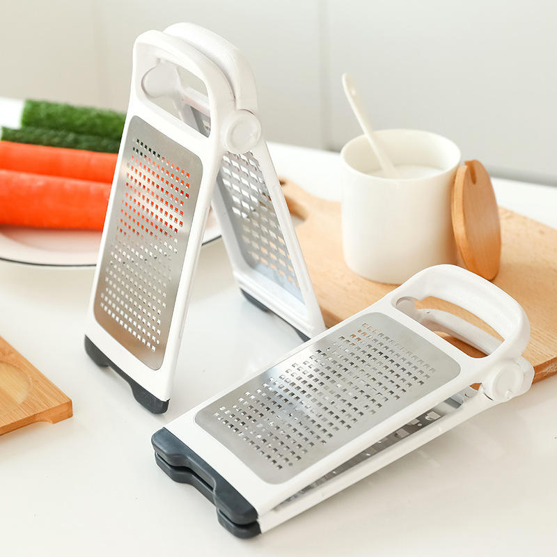 Kingwise Hot Sale Splitable Foldable Kitchen Gadget Wholesale Cheese Grater and Garlic Ginger Butter Slicer for Vegetables