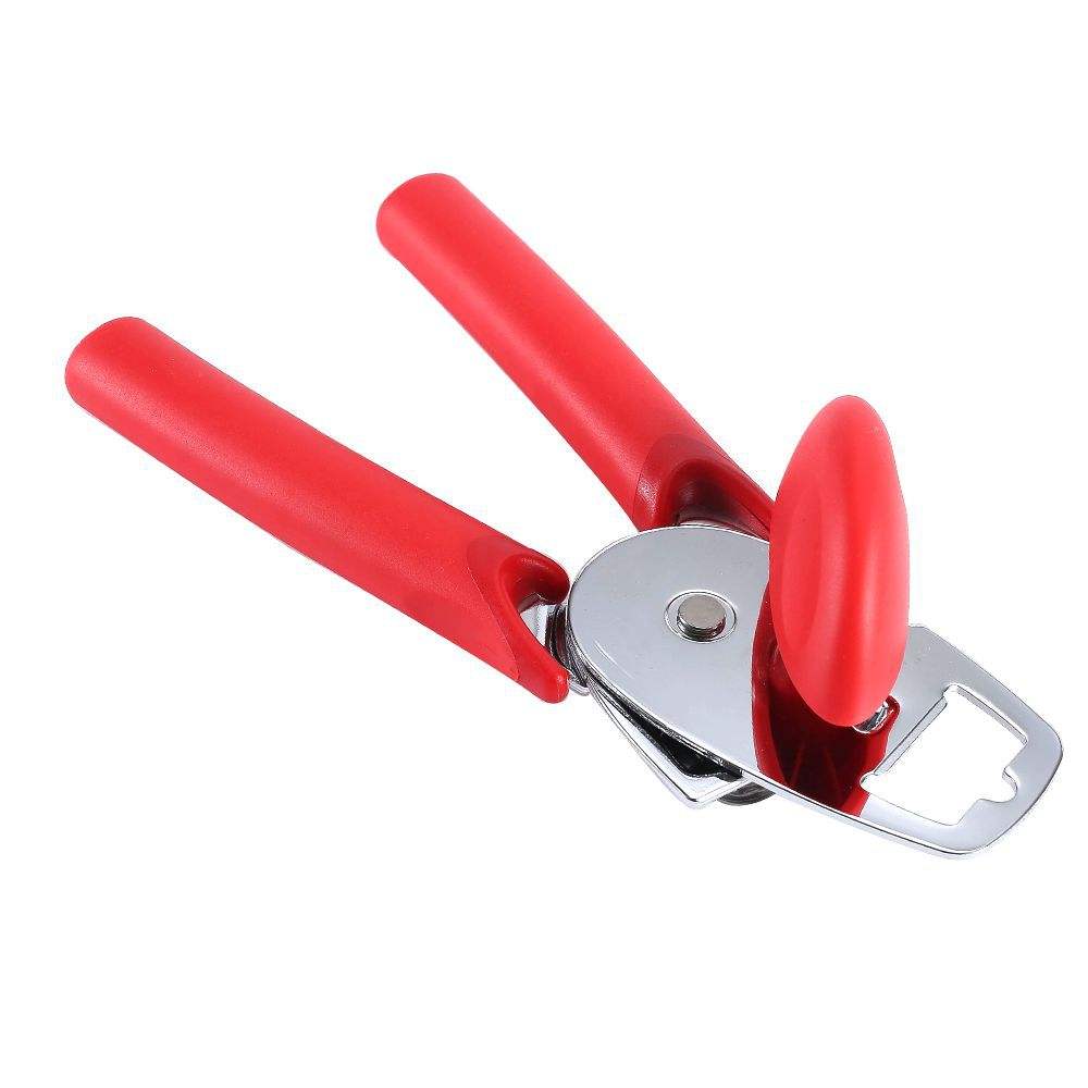 Kingwise Custom Home Creative Kitchen Gadgets Tools Smooth Touch Stainless Steel Manual Can Opener Multi Functional Can Cooler