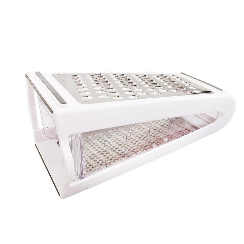 Kingwise Daily Life Gadgets High Quality Stainless Steel Two Sided Cheese Mill & Vegetable Grater Kitchen Cutter Dishwasher Safe