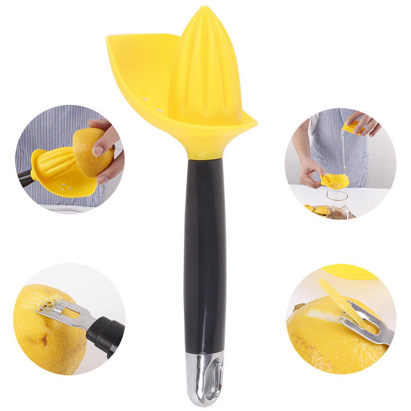 Kingwise Manual Citrus Lemon Orange Lime Squeezer Plastic Dishwasher Safe Kitchen Tool