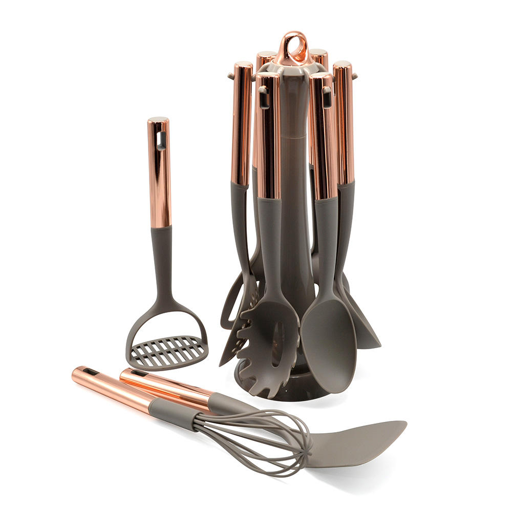 New Unique Kitchen Tools Cooking Utensils Non Stick Kitchen Utensils and Appliances Nylon Kitchen Bakery Cooking Utensil Set