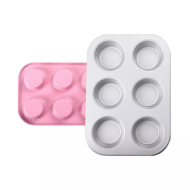Kingwise One-Piece Cake Mold High Quality Non-Stick Stainless Steel Two-Color Baking Premium Silver Powder Rectangle Shape