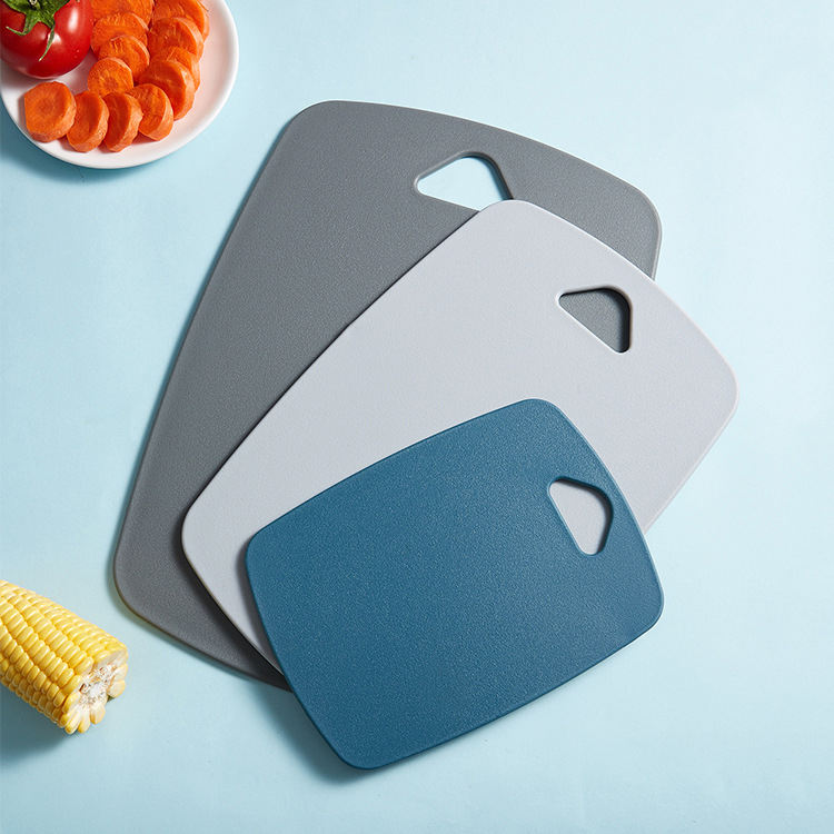 Kingwise New Ideas Promotional Gift Food Grade 3 Piece Set Vegetable PP Dishwasher Safe Cutting Serving Board for Kitchen