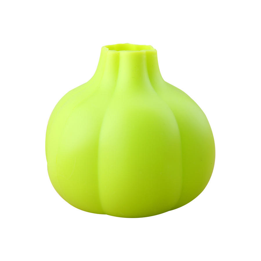Kingwise Wholesale New Kitchen Accessories Custom Silicone Garlic Press Peeler for Garlic Kitchen Silicon Garlic Peeler